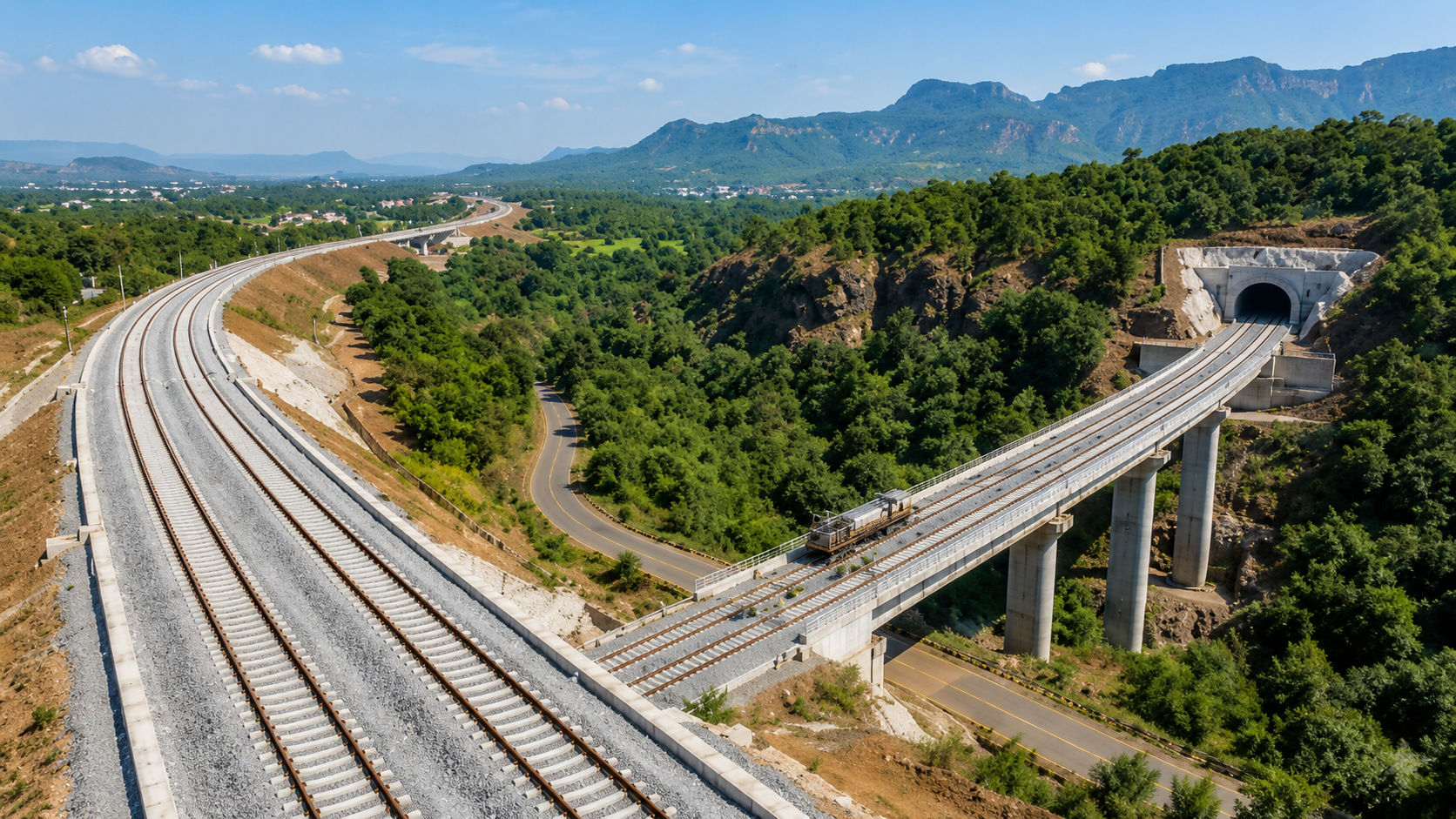 Panvel–Karjat Rail Project